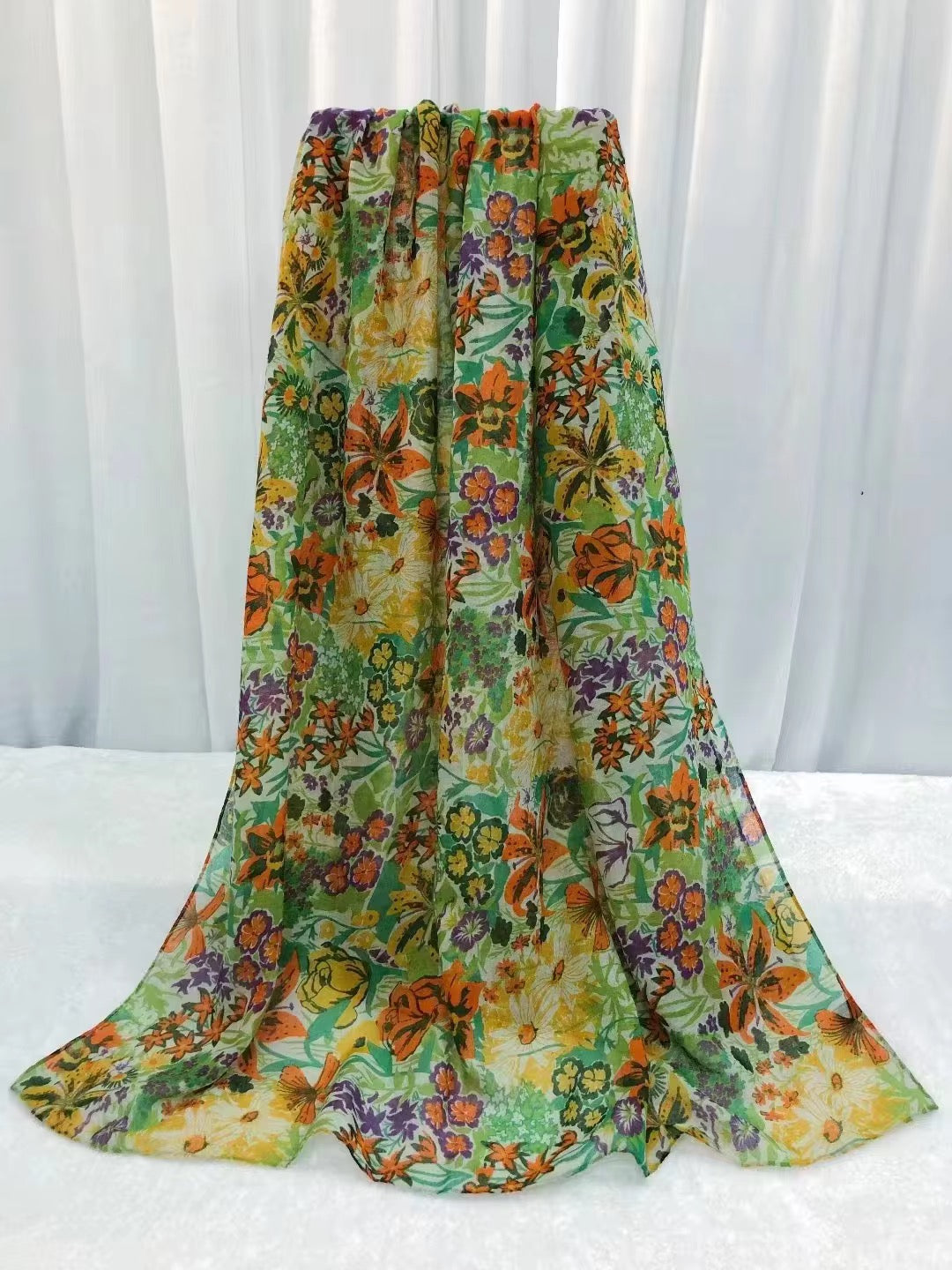 Floral Print Green