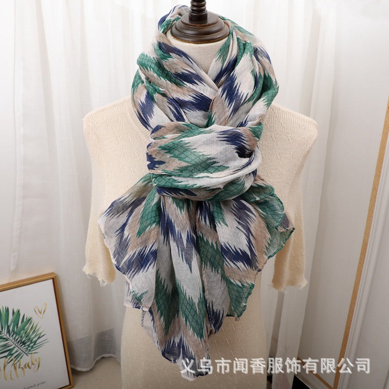 Waved Green
