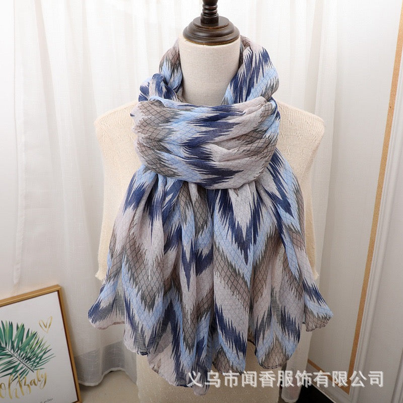 Waved Blue