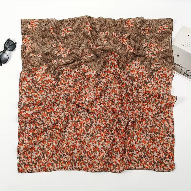 Floral Print Beige