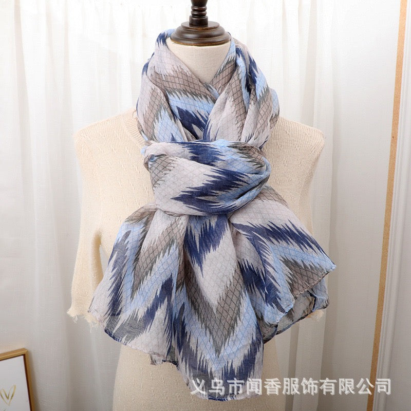 Waved Blue