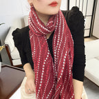 Dots Maroon